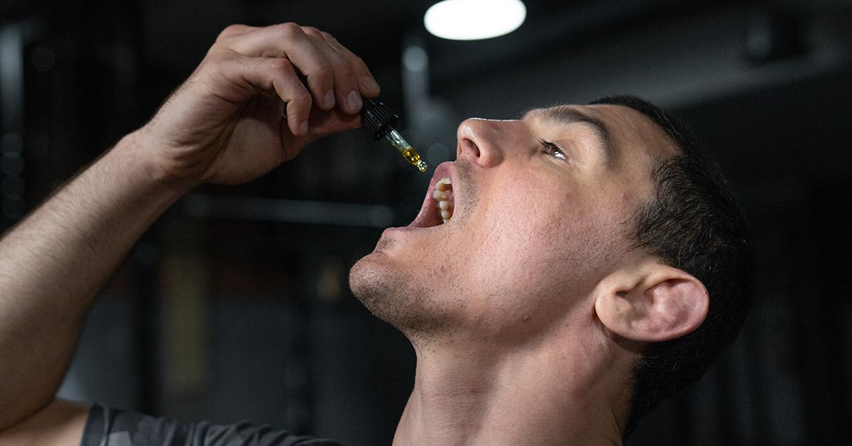Taking a Tincture Sublingually